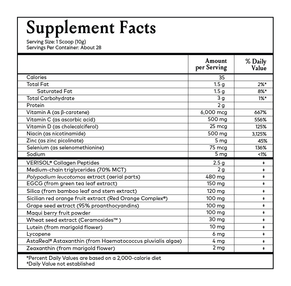 Advanced Skin Nutrition