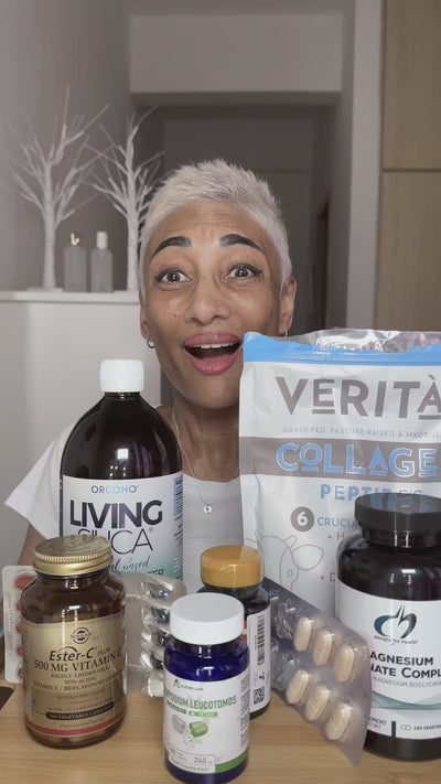 UGC - video of Dr Emily talking about how she replaced 8 skin supplements with ATIKA
